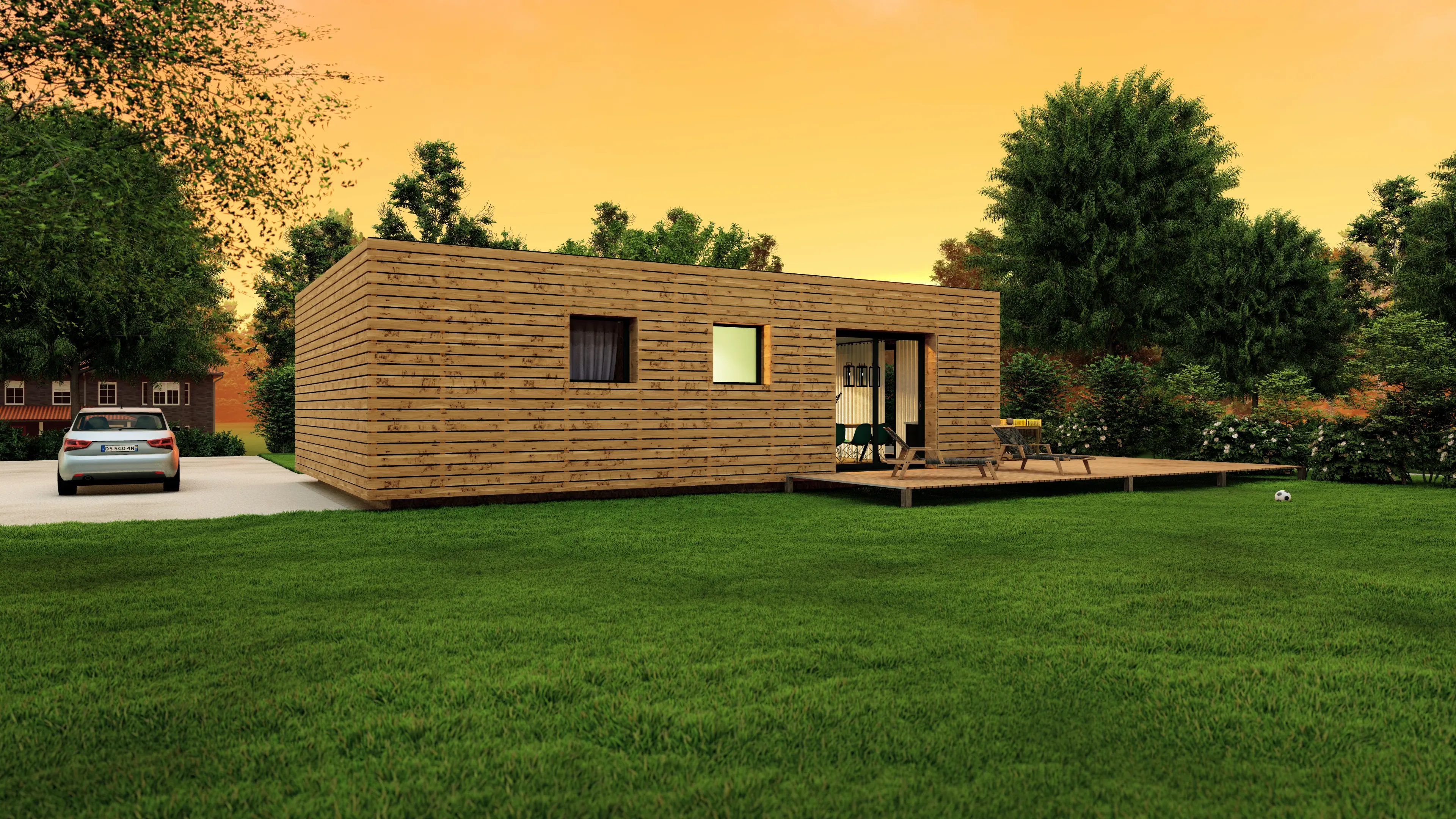 Gueules des bois - Bonne gueule maison avec terrasse